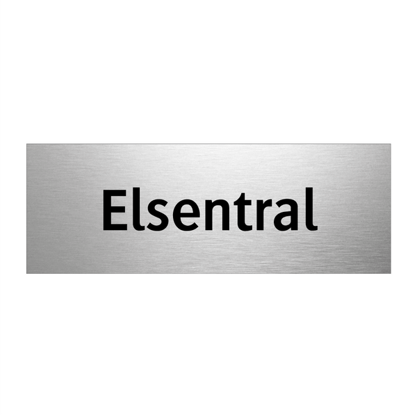 Elsentral & Elsentral & Elsentral & Elsentral & Elsentral
