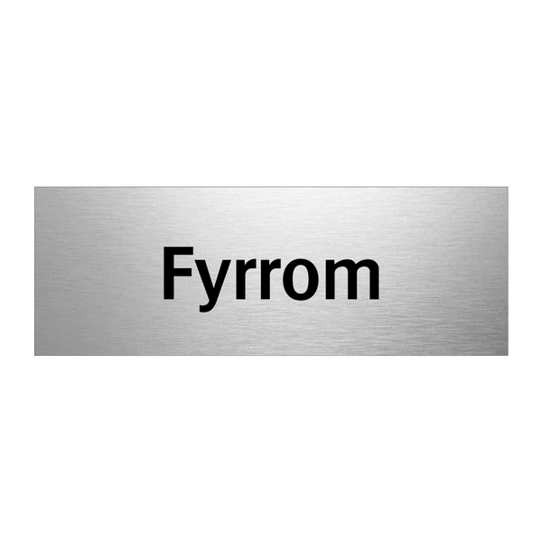 Fyrrom & Fyrrom & Fyrrom & Fyrrom & Fyrrom