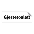 Gjestetoalett & Gjestetoalett