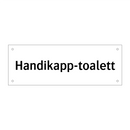 Handikapp-toalett & Handikapp-toalett