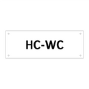 HC-WC & HC-WC