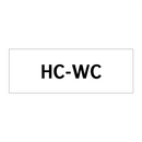 HC-WC & HC-WC & HC-WC & HC-WC