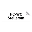 HC-WC Stellerom & HC-WC Stellerom