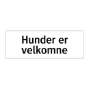 Hunder er velkomne & Hunder er velkomne & Hunder er velkomne & Hunder er velkomne