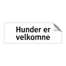 Hunder er velkomne & Hunder er velkomne