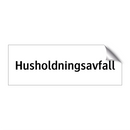 Husholdningsavfall & Husholdningsavfall