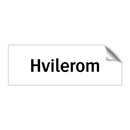 Hvilerom & Hvilerom