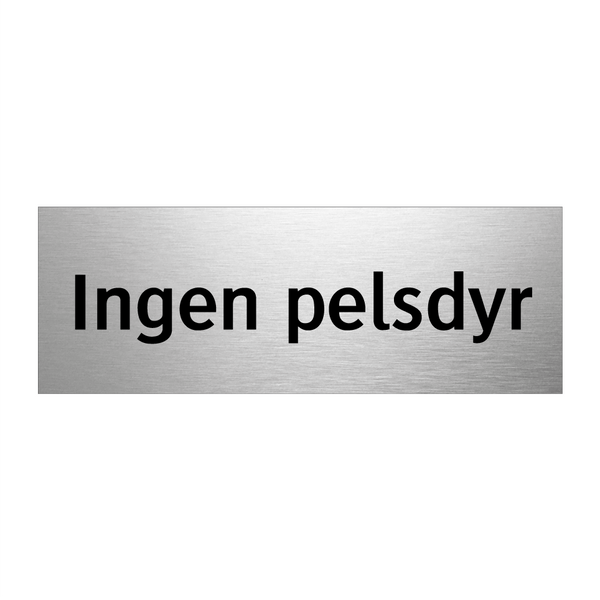 Ingen pelsdyr & Ingen pelsdyr & Ingen pelsdyr & Ingen pelsdyr & Ingen pelsdyr