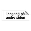 Inngang på andre siden & Inngang på andre siden