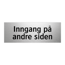 Inngang på andre siden & Inngang på andre siden & Inngang på andre siden
