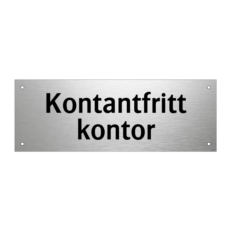 Kontantfritt kontor & Kontantfritt kontor