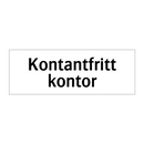 Kontantfritt kontor & Kontantfritt kontor & Kontantfritt kontor & Kontantfritt kontor