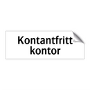 Kontantfritt kontor & Kontantfritt kontor