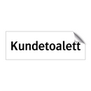 Kundetoalett & Kundetoalett