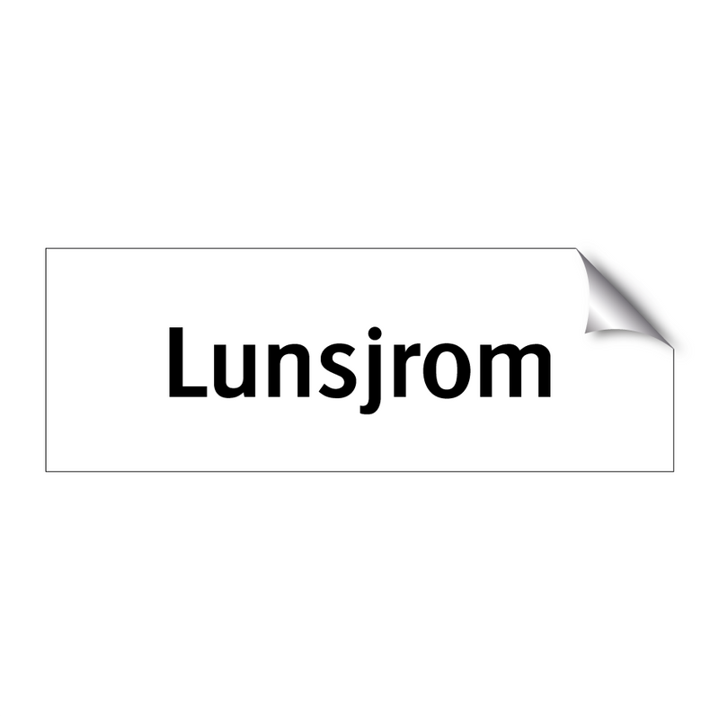 Lunsjrom & Lunsjrom