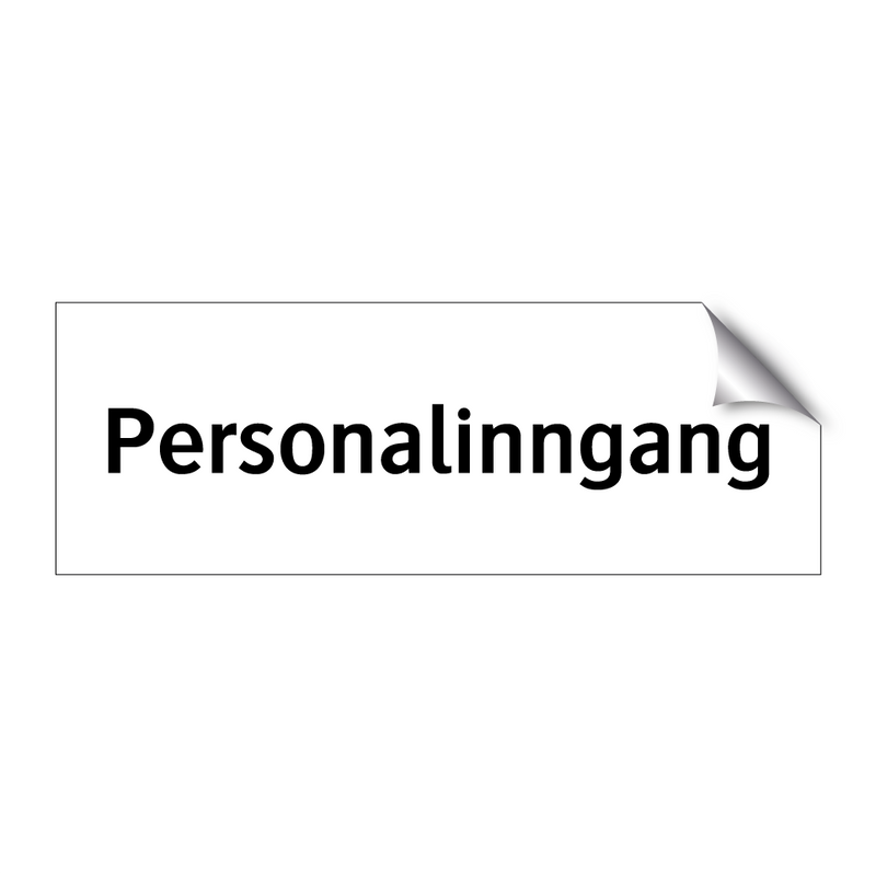 Personalinngang & Personalinngang