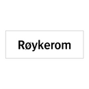 Røykerom & Røykerom & Røykerom & Røykerom