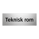 Teknisk rom & Teknisk rom