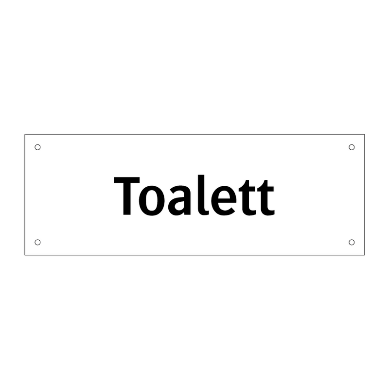 Toalett & Toalett