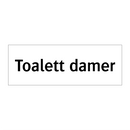 Toalett damer & Toalett damer & Toalett damer & Toalett damer