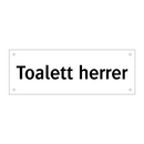 Toalett herrer & Toalett herrer