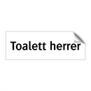Toalett herrer & Toalett herrer