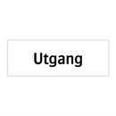 Utgang & Utgang & Utgang & Utgang
