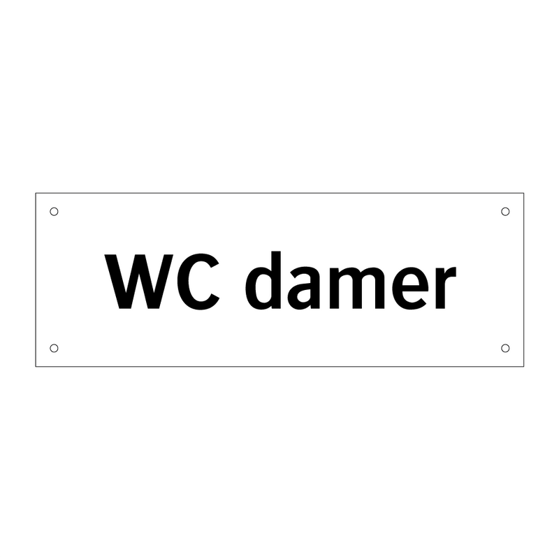 WC damer & WC damer