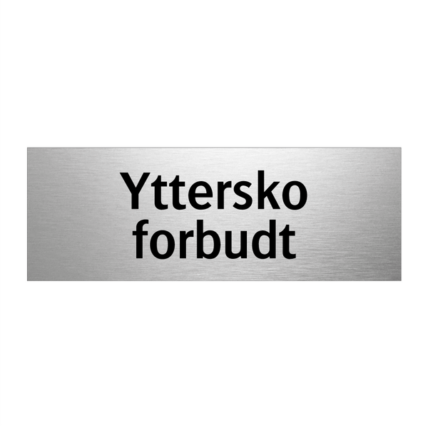 Yttersko forbudt & Yttersko forbudt & Yttersko forbudt & Yttersko forbudt & Yttersko forbudt