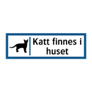 Katt finnes i huset