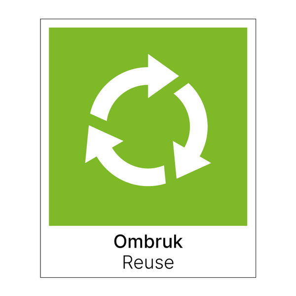 Ombruk - Reuse & Ombruk - Reuse & Ombruk - Reuse & Ombruk - Reuse & Ombruk - Reuse & Ombruk - Reuse