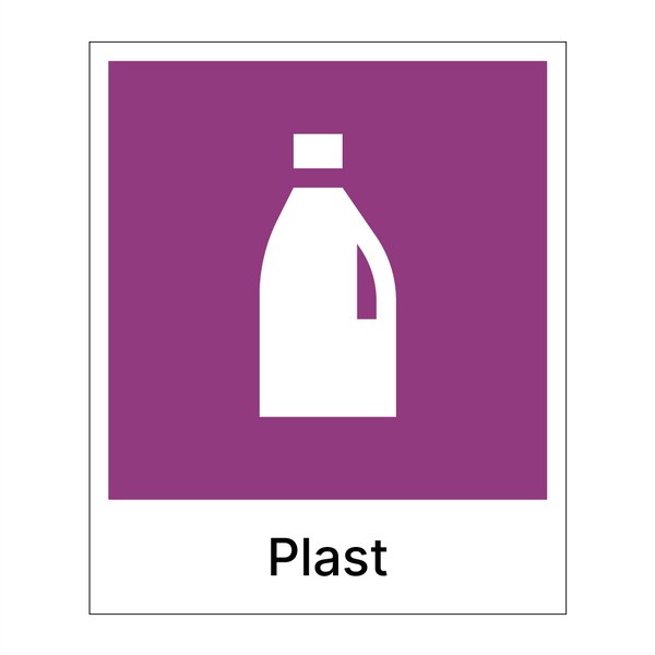 Plast - Kildesortering