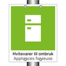 Hvitevarer til ombruk - Appliances for reuse