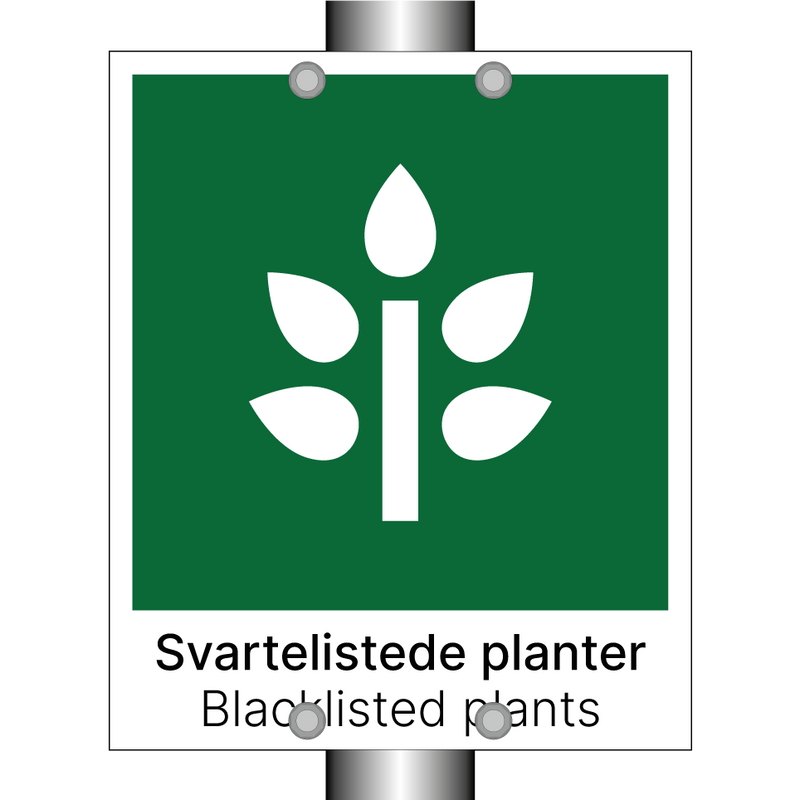 Svartelistede planter - Blacklisted plants & Svartelistede planter - Blacklisted plants