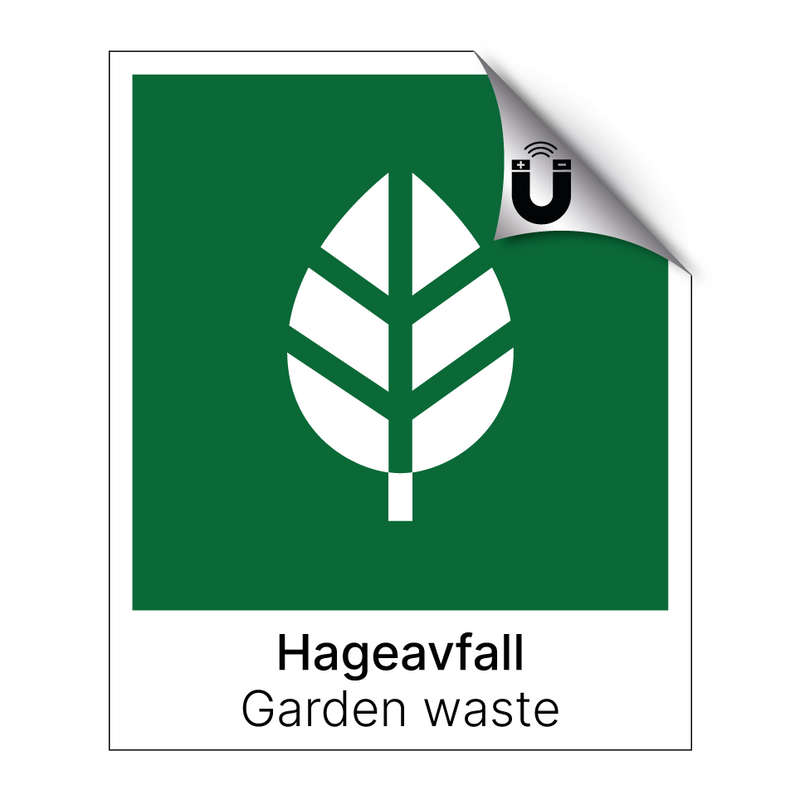 Hageavfall - Garden waste & Hageavfall - Garden waste & Hageavfall - Garden waste
