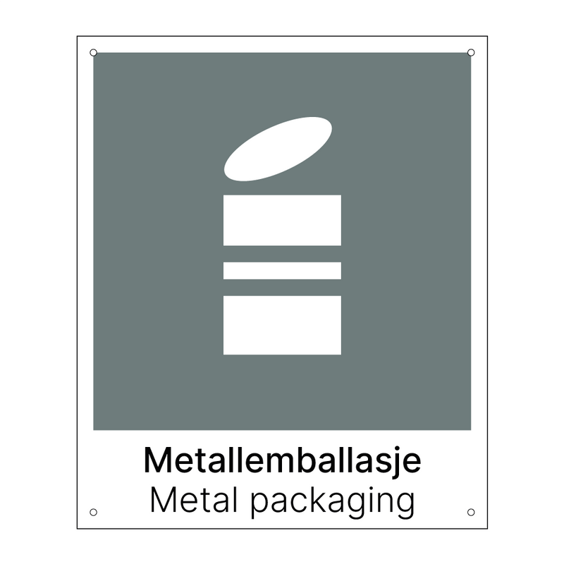 Metallemballasje - Metal packaging