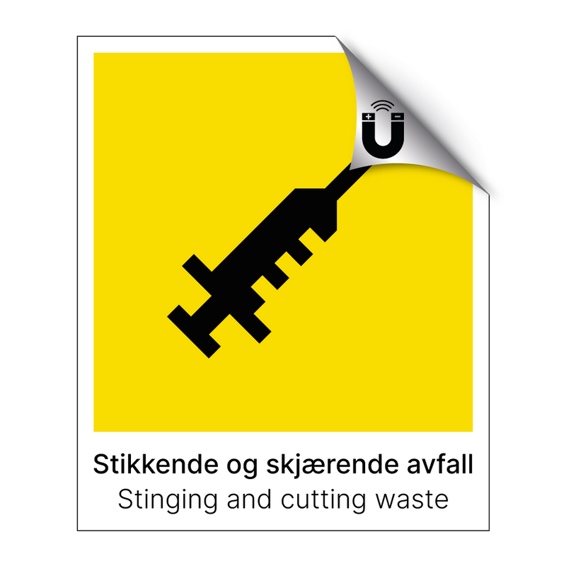 Stikkende og skjærende avfall - Stinging and cutting waste