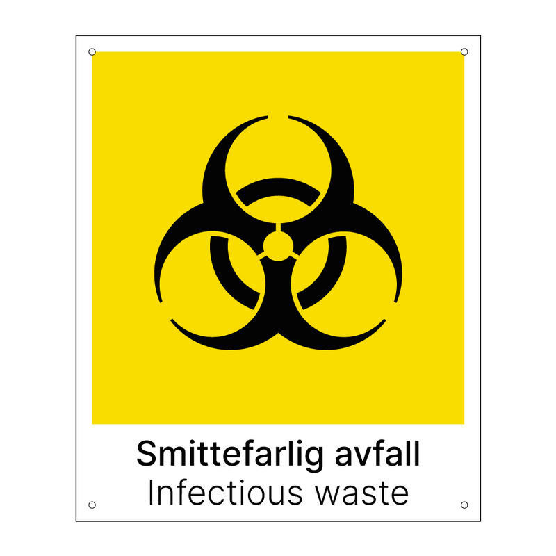 Smittefarlig avfall - Infectious waste