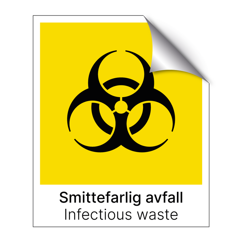 Smittefarlig avfall - Infectious waste