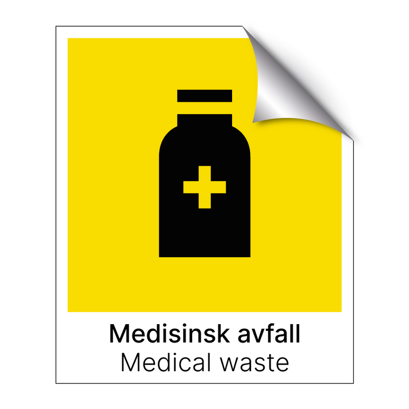 Medisinsk avfall - Medical waste & Medisinsk avfall - Medical waste