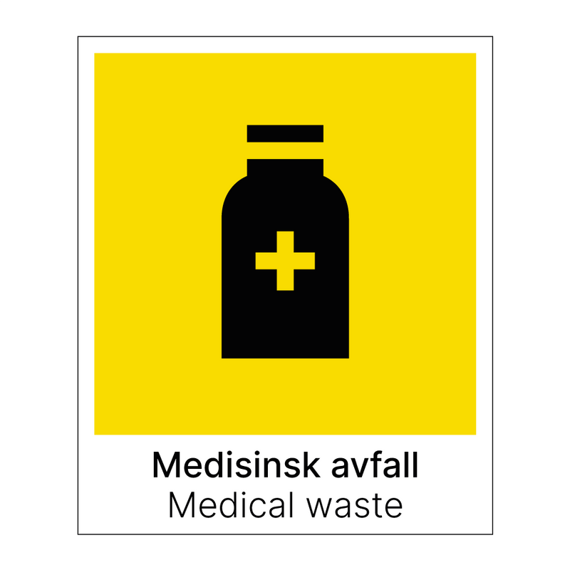 Medisinsk avfall - Medical waste & Medisinsk avfall - Medical waste