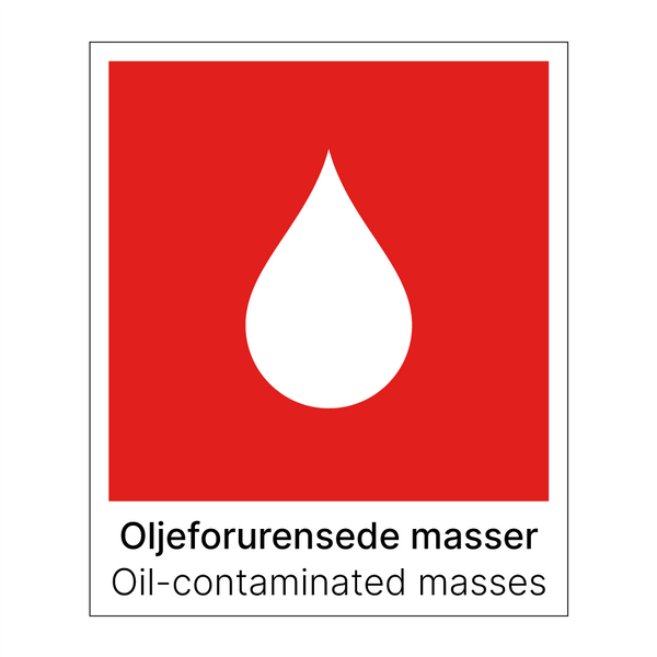 Oljeforurensede masser - Oil-contaminated masses