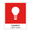 Lyspærer - Light bulbs