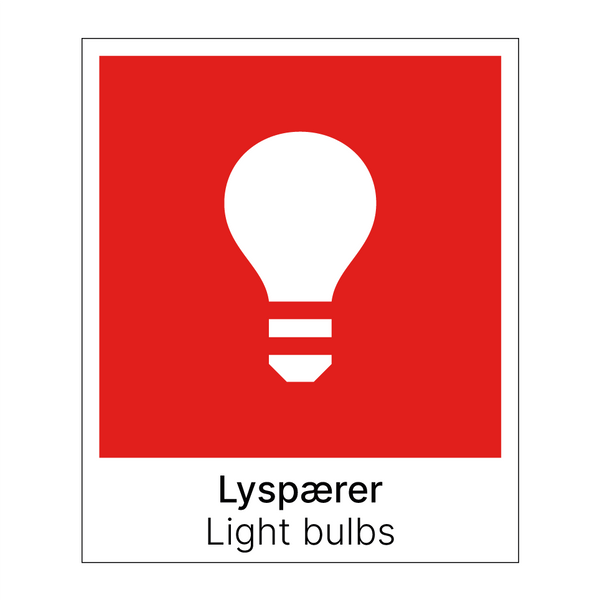 Lyspærer - Light bulbs