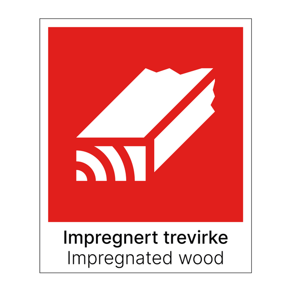 Impregnert trevirke - Impregnated wood & Impregnert trevirke - Impregnated wood