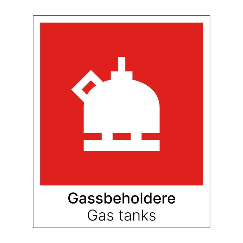 Gassbeholdere - Gas tanks