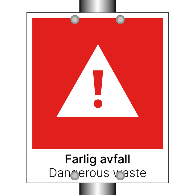 Farlig avfall - Dangerous waste