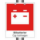 Bilbatterier - Car batteries