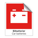 Bilbatterier - Car batteries