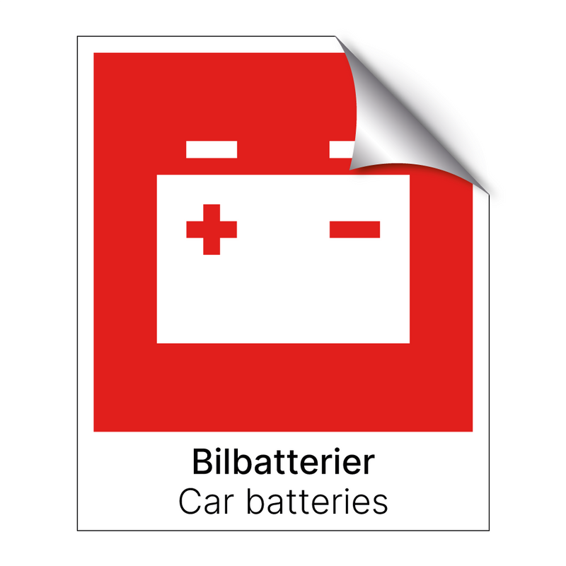 Bilbatterier - Car batteries & Bilbatterier - Car batteries & Bilbatterier - Car batteries